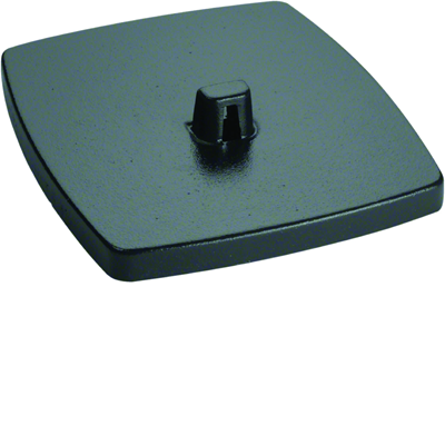 TEHALIT.DA200 Double sided column base DA200-80(45) with flexible connection black