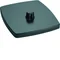 TEHALIT.DA200 Double sided column base DA200-80(45) with flexible connection black