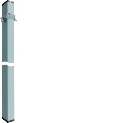 TEHALIT.DA200 Double-sided column DA200-80 with clamping clamp 2.8m aluminum