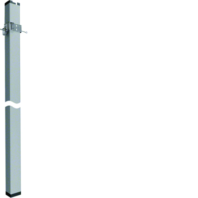TEHALIT.DA200 Einseitige Säule DA200-80 mit Klemmschelle 2,8m Aluminium