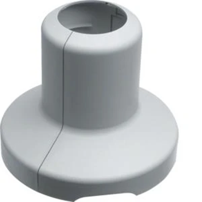 TEHALIT.DB-HB Netway connection plinth - round flexible cover light gray