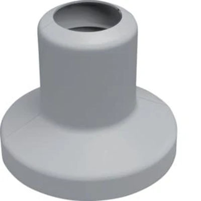 TEHALIT.DB-HB Plinth for connection between the floor and the elastic round cover, light grey