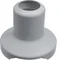 TEHALIT.DB-HB Zócalo de conexión, cubierta flexible - canal de suelo de aluminio, gris claro