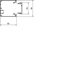 TEHALIT.DB One-sided column 45mm 2.7-3m aluminum