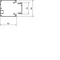 TEHALIT.DB One-sided column 45mm 3-3.3m aluminum