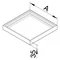 tehalit.FR Cadre d'agrandissement pour UDM H=35mm taille 3 aluminium