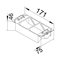 TEHALIT.GB-EG 2-gang telecommunication mounting box PC-ABS black