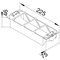 TEHALIT.GB-EG 3fach IT-Einbaudose PC-ABS schwarz