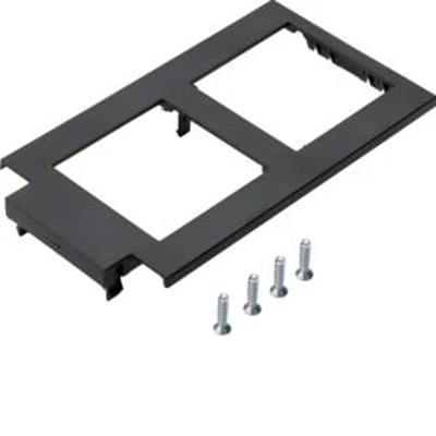 TEHALIT.GB-EG Frame 48x48 2-fold for GTVR400 PC-ABS black
