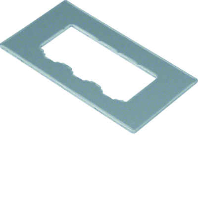 TEHALIT.GB-EG Montageplatte GTVD2/300 3xRJ45 19,5x14,9 Aluminium