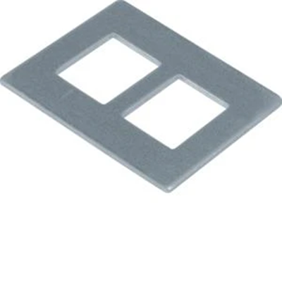 TEHALIT.GB-EG Mounting plate GTVD2/300 2xRJ45 19.3x14.8 aluminum