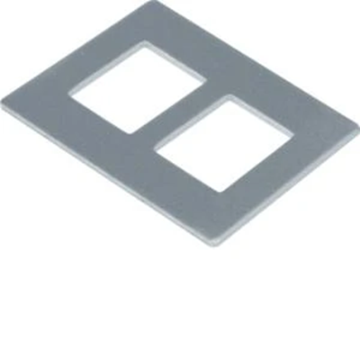 TEHALIT.GB-EG Mounting plate GTVD2/300 2xRJ45 20.1x14.8 aluminum