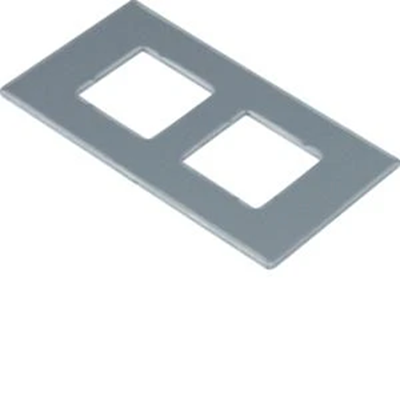 TEHALIT.GB-EG Mounting plate GTVD2/300 2xRJ45 20.1x19.5 aluminum