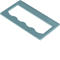TEHALIT.GB-EG Mounting plate GTVD2/300 4xRJ45 19.5x14.9 aluminum