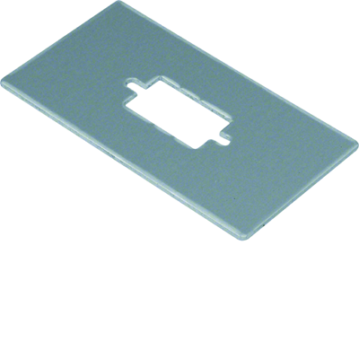 TEHALIT.GB-EG Mounting plate GTVD2/300 VIDEO D-SUB 9 aluminum