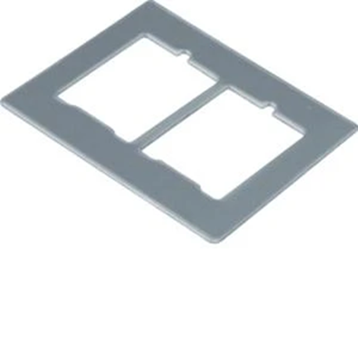 TEHALIT.GB-EG Placa de montaje GTVD2/300 2xRJ45 18x22,8 aluminio