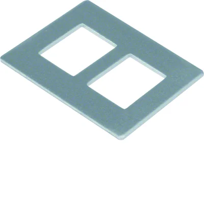TEHALIT.GB-EG Płytka montażowa GTVD2/300 2xRJ45 20,1x14,8 aluminium
