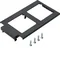 TEHALIT.GB-EG Ramka 48x48 2-krotna do GTVR400 PC-ABS czarny