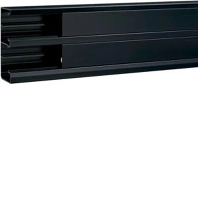 TEHALIT.GBD Canale per installazione elettrica 50x130mm 2 camere nero