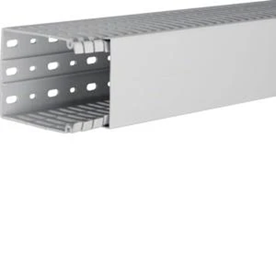 TEHALIT.HA7 Halogen-free comb duct 100x80mm light grey