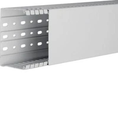 TEHALIT.HA7 Halogen-free comb duct 80x120mm light grey