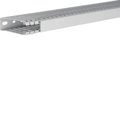 TEHALIT.HA7 Halogen-free comb duct 80x25mm light grey