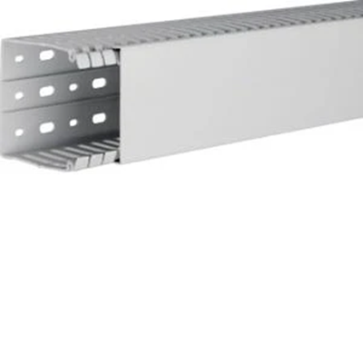 TEHALIT.HA7 Halogen-free comb duct 80x80mm light grey