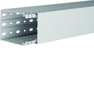 TEHALIT.HA7 Kanał grzebieniowy bezhalogenowy 100x80mm jasnoszary