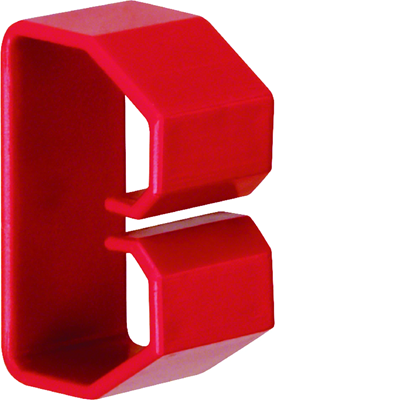 TEHALIT.HNG Cable clamp 37x50mm red