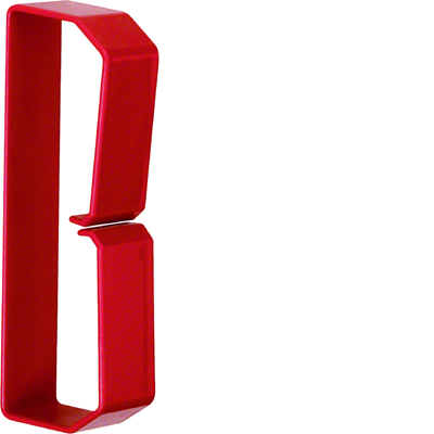 TEHALIT.HNG Cable clamp 50x125mm red