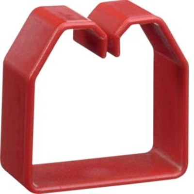 TEHALIT.HNG Cable clamp 50x50mm red