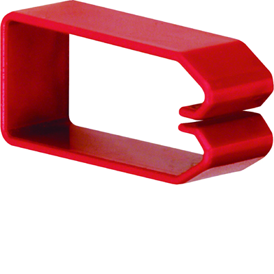 TEHALIT.HNG Cable clamp 75x37mm red