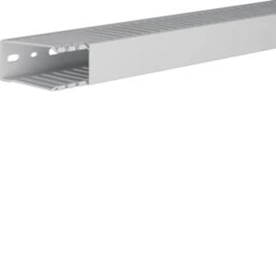 TEHALIT.HNG Canale a pettine senza alogeni 75x37mm PC/ABS grigio chiaro