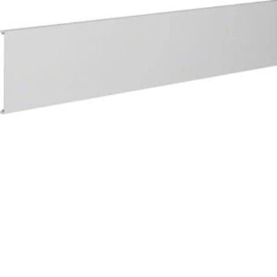 TEHALIT.HNG Channel cover width 75mm PC/ABS light grey