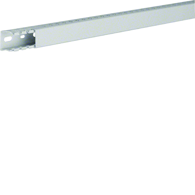 TEHALIT.HNG Halogen-free comb duct 25x25mm PC/ABS light gray