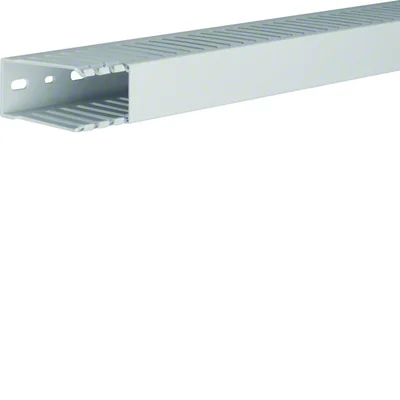 TEHALIT.HNG Halogen-free comb duct 75x37mm PC/ABS light gray