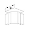 tehalit.LF Angolo interno 20x35/36mm bianco