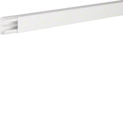 TEHALIT.LF Canale per installazione elettrica in PVC 20x35mm, due camere, bianco