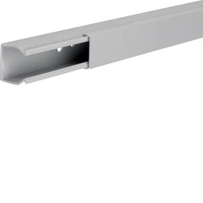 TEHALIT.LF Canale per installazione elettrica in PVC 25x25mm grigio chiaro