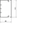 TEHALIT.LF Canale per installazione elettrica in PVC 60x110mm grigio chiaro