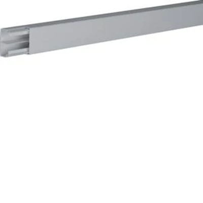 TEHALIT.LF PVC 20x33mm grauer Zweikammer-Kabelkanal