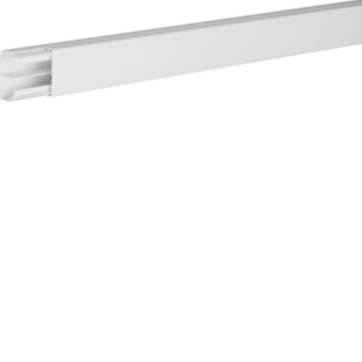 TEHALIT.LF PVC electrical installation trunking 20x35mm, two-chamber white
