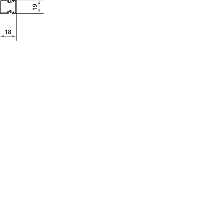 TEHALIT.LF PVC wiring trunking 20x20mm grey