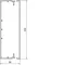 TEHALIT.LF PVC wiring trunking 60x230mm light grey