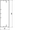 TEHALIT.LF PVC wiring trunking 60x230mm light grey