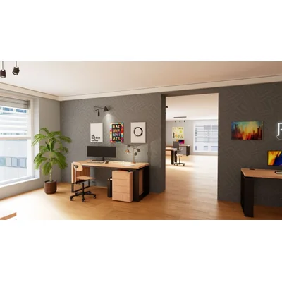 TEHALIT.LF PVC wiring trunking 60x57mm light grey