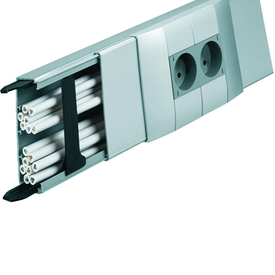 TEHALIT.LFF Canal con conectores 40x110mm aluminio