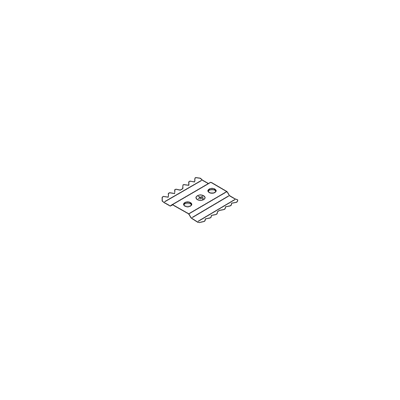 TEHALIT.LFS Base connector, height 20mm, galvanized