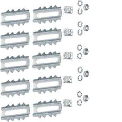 TEHALIT.LFS Base connector, height 20mm, galvanized