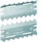 TEHALIT.LFS Base connector, height 40mm, galvanized